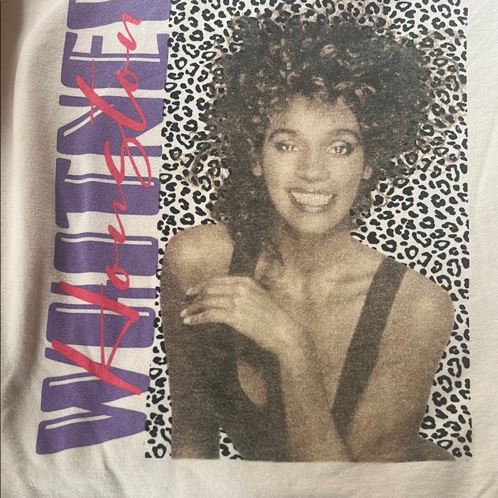 Whitney Graphic Beige Sweatshirt - Picture 2 of 6